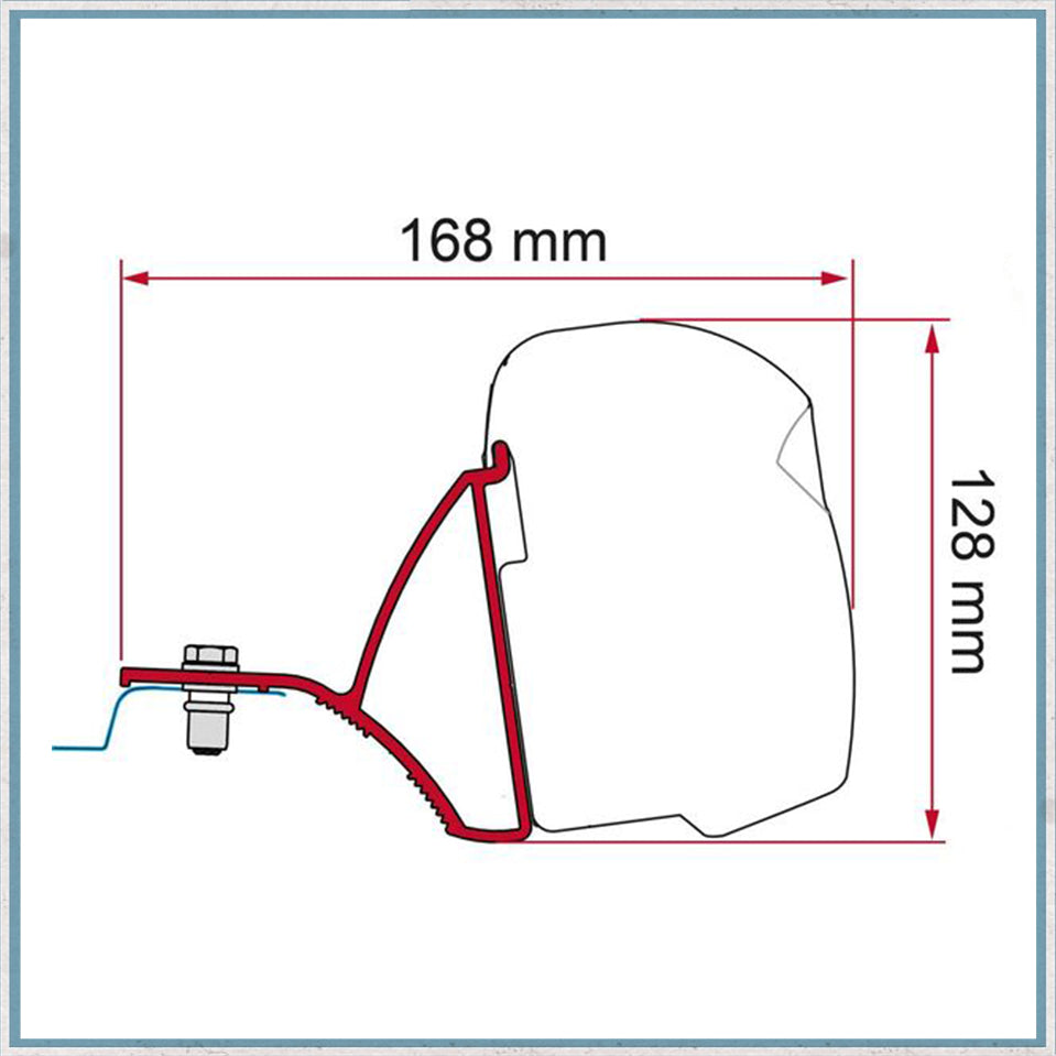 Fiamma F45/F43 Adapter Kits for Vans (Various options available for different vehicles)-Camper Interiors