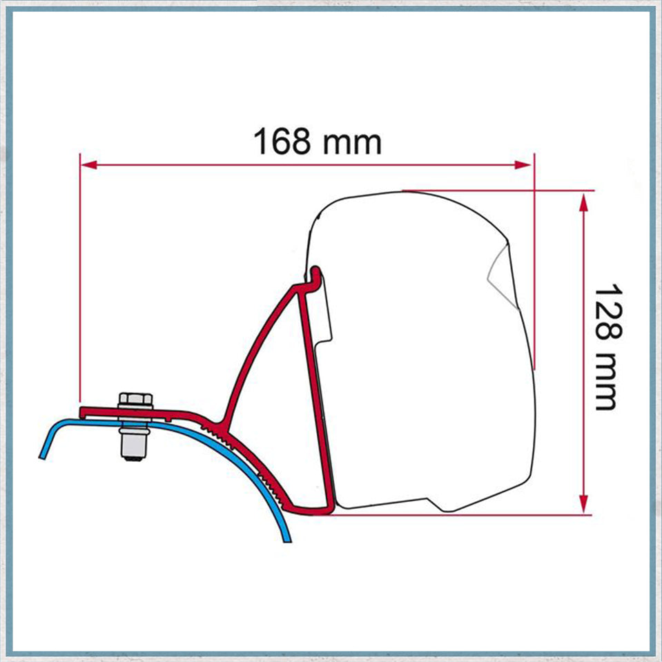 Fiamma F45/F43 Adapter Kits for Vans (Various options available for different vehicles)-Camper Interiors