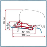 Exterior Parts Product Type - Fiamma Bracket Kit For Vans F80/F65 Awning (Various Models Available)