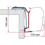 Exterior Parts Product Type - Fiamma F45 Adapter Kits For Motorhomes (Various Options Available For Different Vehicles)