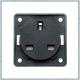 Mains Electric Parts - Berker 230v UK Mains Socket - Anthracite