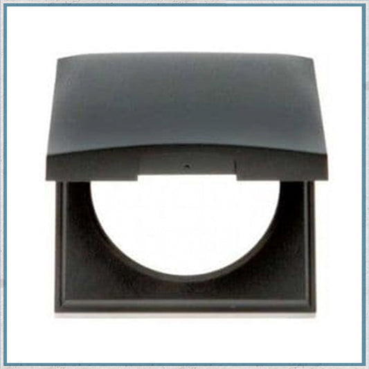 Berker Outer Hinged Socket Cover - Anthracite-Camper Interiors