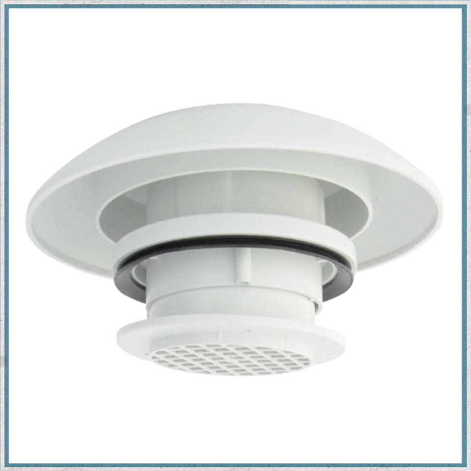 Comet 12v Mushroom Roof Ventilator 95mm-Camper Interiors