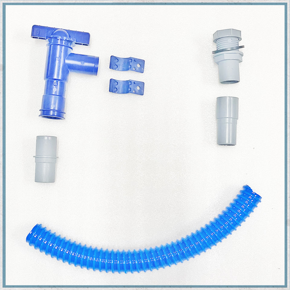 Tank Drain Kit 28mm (Fixed and Flexible options available)-Camper Interiors