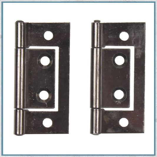 Flush Hinge 2" (50mm) Pack of Two-Camper Interiors