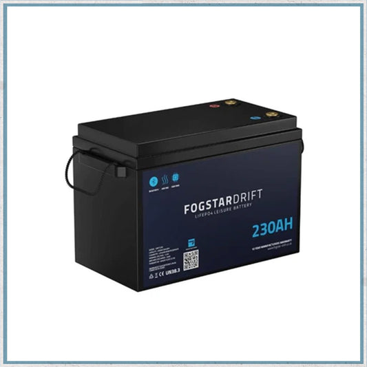 Lithium Leisure Battery - Fogstar Drift 12v 230Ah-Camper Interiors