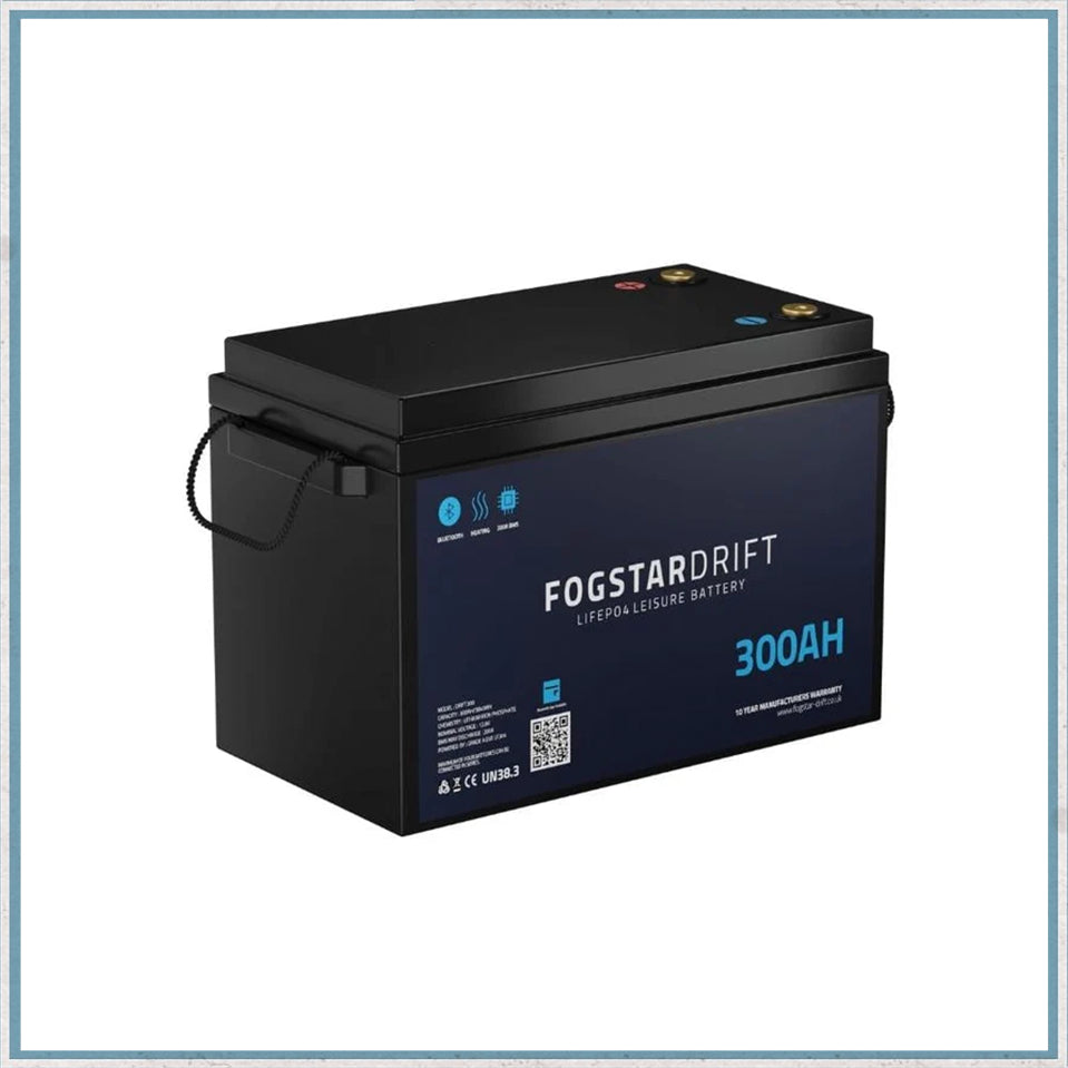 Lithium Leisure Battery - Fogstar Drift 12v 300Ah-Camper Interiors