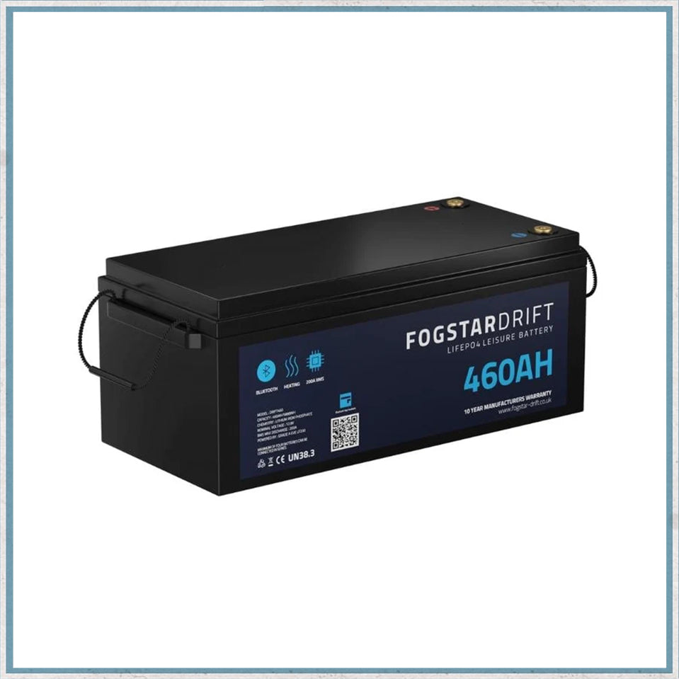 Lithium Leisure Battery - Fogstar Drift 12v 460Ah-Camper Interiors