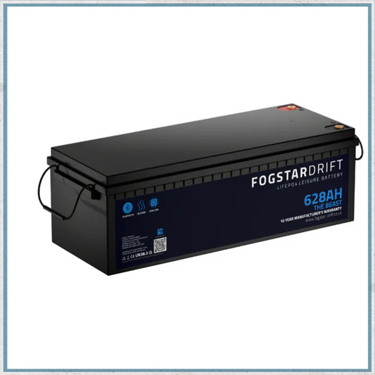 Lithium Leisure Battery - Fogstar Drift 12v 628Ah-Camper Interiors