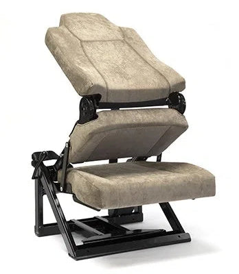 Aguti folding seat partially folded