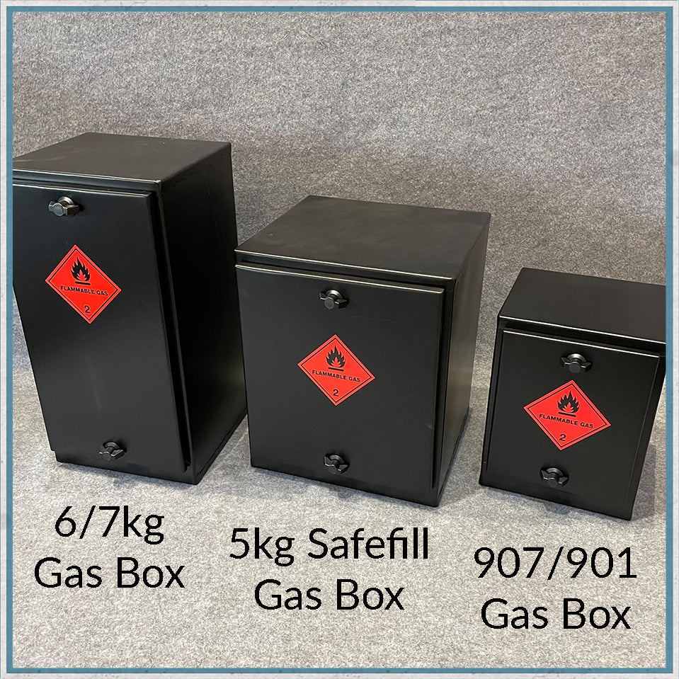 5kg  Safefill Gas Safety Locker/Box-Camper Interiors