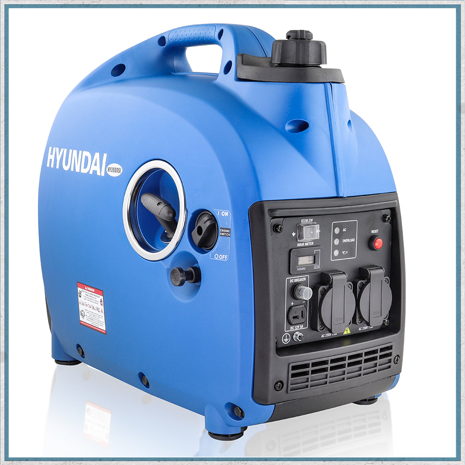 Hyundai 2000W Portable Petrol Inverter Generator | HY2000Si