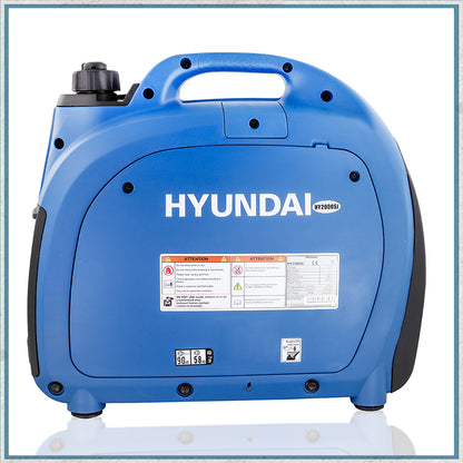 Hyundai 2000W Portable Petrol Inverter Generator | HY2000Si-Camper Interiors