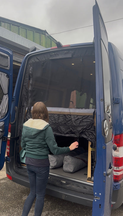 Campervan Back Door Flyscreen for Mercedes Benz Sprinter High Roof