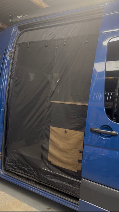 Campervan Sliding Door flyscreen for Mercedes-Benz Sprinter High Roof