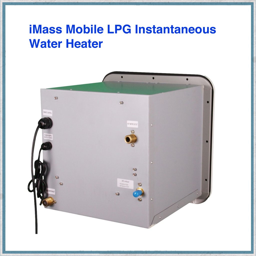 iMass Instantaneous Water Heater-Camper Interiors