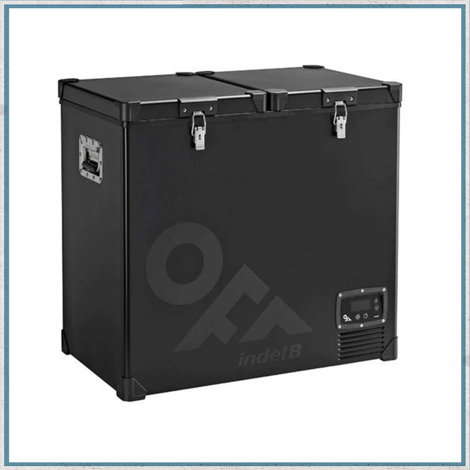 Indel B Off Road Compressor Cooler 107 Litre Double Door-Camper Interiors