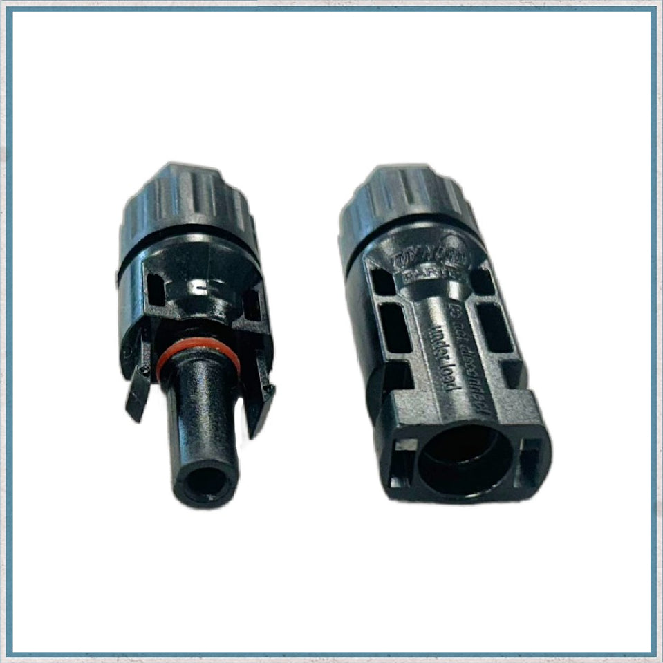 MC4 DC Solar Cable Connectors Male & Female - 2.5mm² to 6.0mm²-Camper Interiors