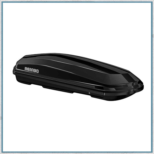 Menabo Diamond - Black Roof Box with Duo Opening - 450L / 500L-Camper Interiors