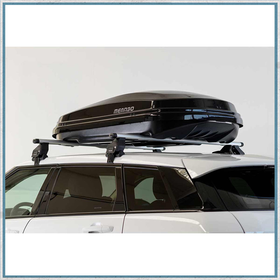 Menabo Diamond - Black Roof Box with Duo Opening - 450L / 500L-Camper Interiors