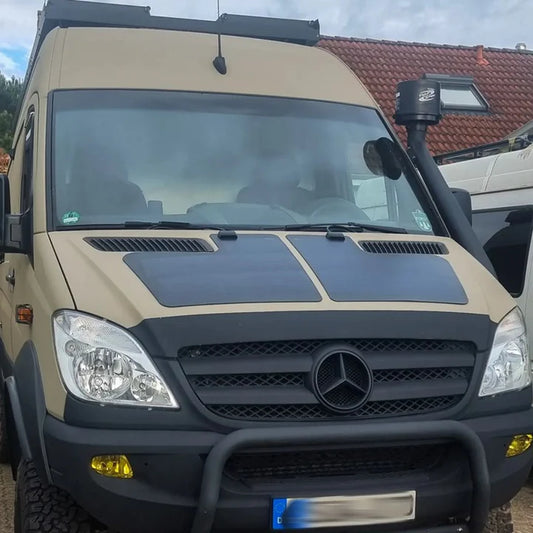 Mercedes-Benz Sprinter 2nd Gen (2006-2018) Lensun 80W Hood/Bonnet Flexible Solar Panel