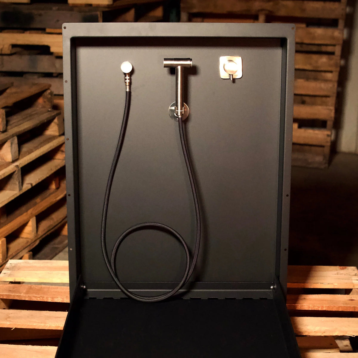 New Tetravan Gocode Fold folding shower stainless controls