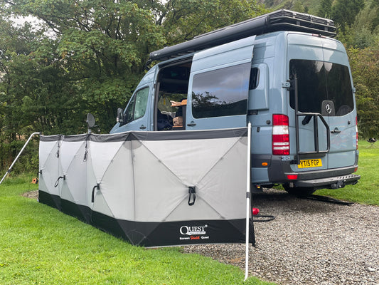 Quest Screen Shield Quad - Popup Wind Break