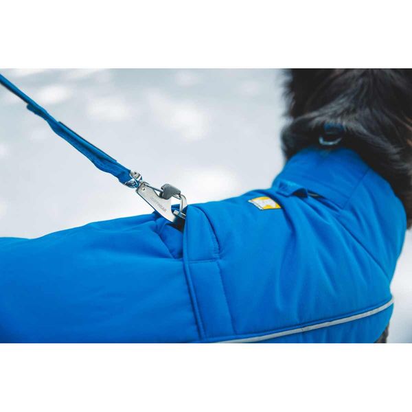 Ruffwear Vert™ Coverall Dog Snow Suit in Blue Pool-Camper Interiors