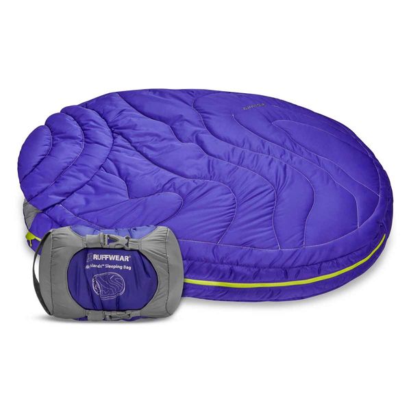 Ruffwear Highlands™ Sleeping Bag Huckleberry Blue-Camper Interiors