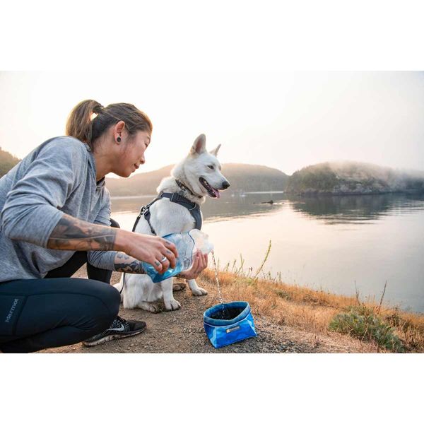 Ruffwear Quencher™ Dog Bowl with 2 Choices of Print-Camper Interiors