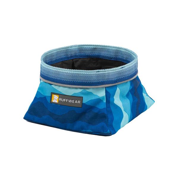 Ruffwear Quencher™ Dog Bowl with 2 Choices of Print-Camper Interiors