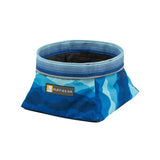 Ruffwear Quencher™ Dog Bowl with 2 Choices of Print-Camper Interiors