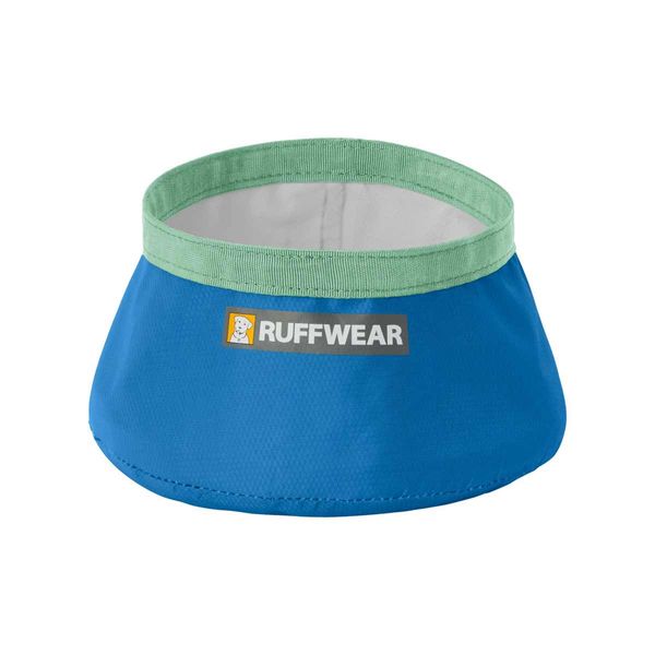 Ruffwear Trail Runner™ Ultralight Dog Bowl in Blue Pool-Camper Interiors