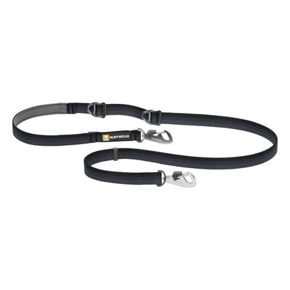 Ruffwear Switchbak™ Double-Ended Dog Lead in Basalt Grey (One Size)-Camper Interiors