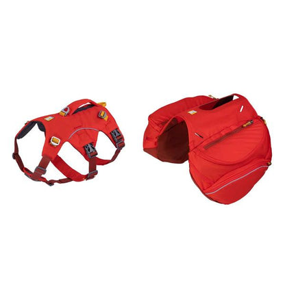 Ruffwear Palisades™ Dog Backpack in Red Sumac-Camper Interiors