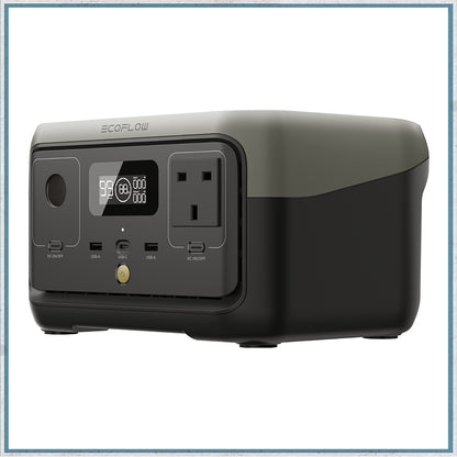 EcoFlow RIVER 2 - Portable Power Bank - UK Spec-Camper Interiors