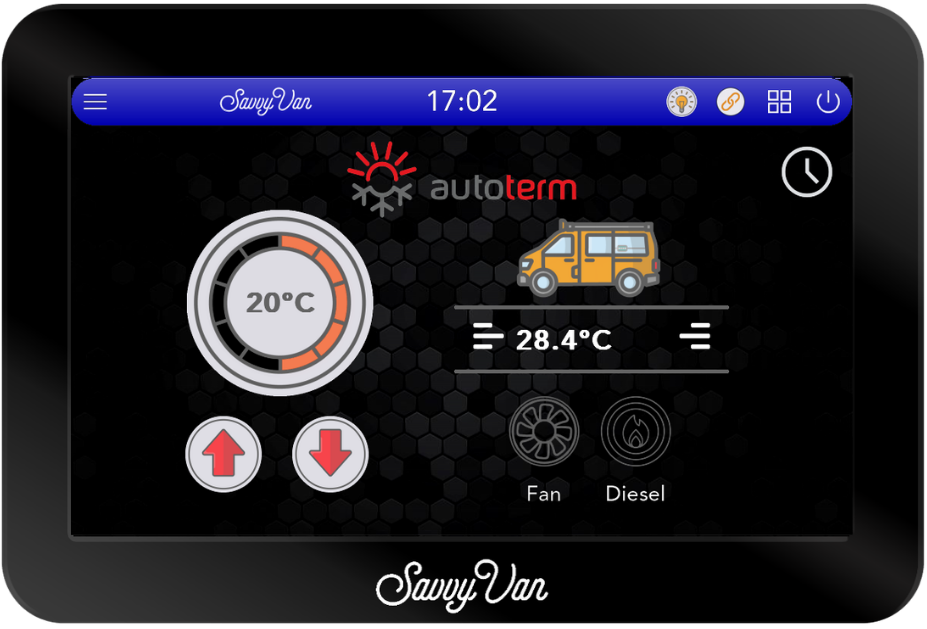 SavvyVan Autoterm Interface Add-on