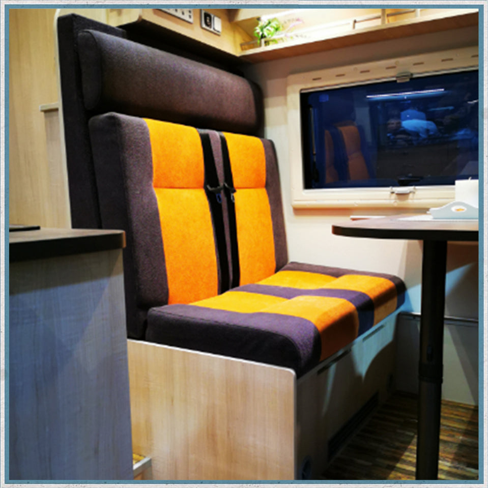 Double Seat Frame for Sprinter Crafter Ducato & Boxer-Camper Interiors