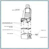 Mercedes Sprinter 2018+ 907 Seat Swivel Base