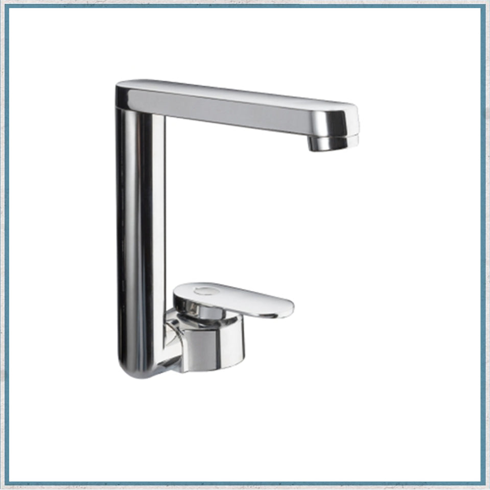 Reich Twister Mixer Tap - Matte Black / Chrome-Camper Interiors