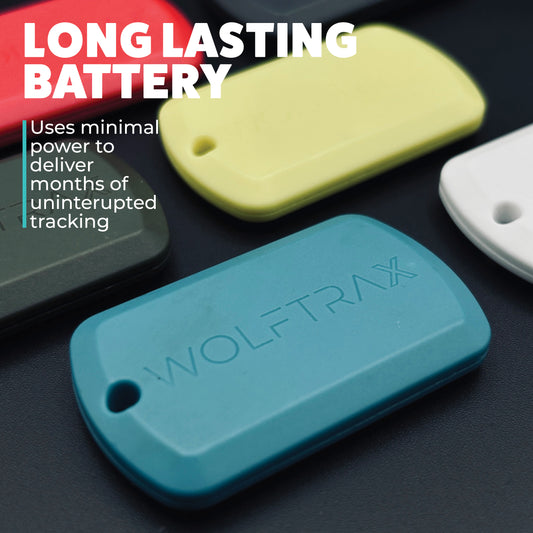 Wolf Wolftrax tag - various colours available