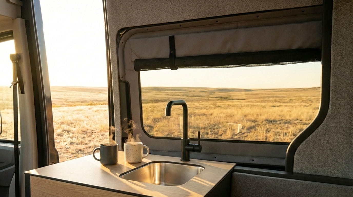Vandermoon Winthermo - Camper Van Thermal Window Blind