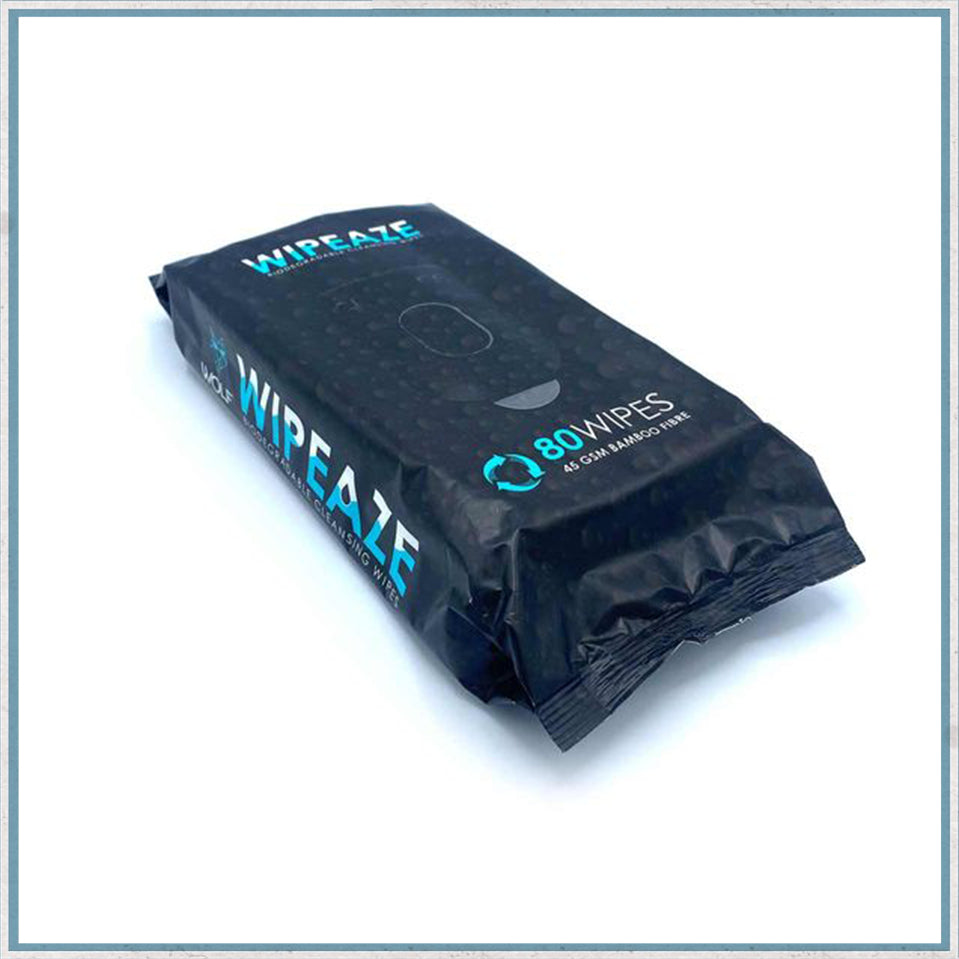 Wolf Outdoors WipEaze Eco Friendly Compact Toilet Wipes 80 Pack