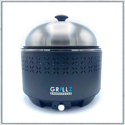 Wolf Outdoors Grillz Smoke House Lightweight Portable Grill with Lid-Camper Interiors