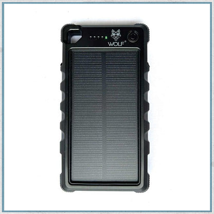 Wolf Outdoors SPB-10 Solar Power Bank Black Edition-Camper Interiors