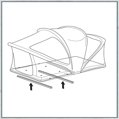 Thule Roof Tent Mounting Rails-Camper Interiors