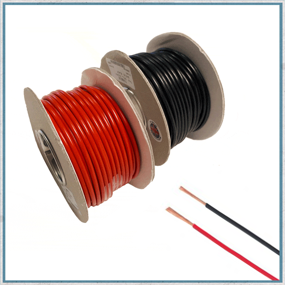 4mm Thin Wall Auto Cable - Red / Black - 56 / 0.3