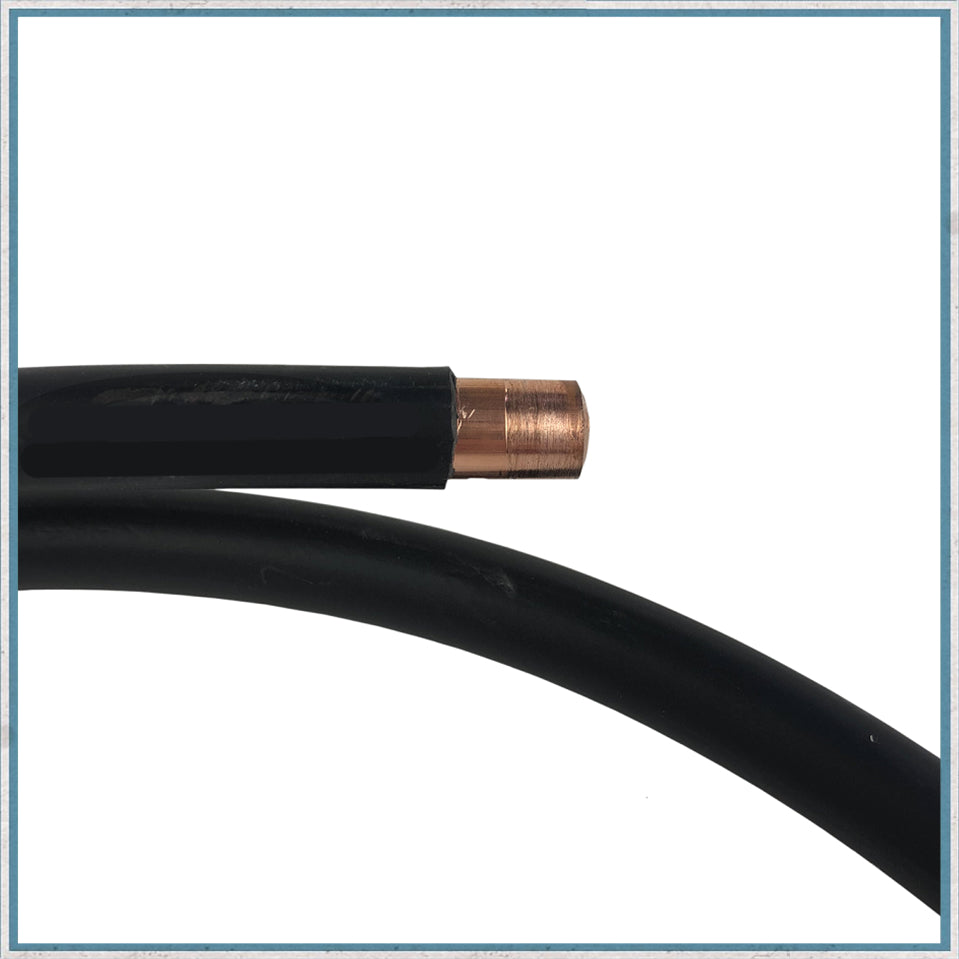 8mm Black Coated Copper Gas pipe-Camper Interiors