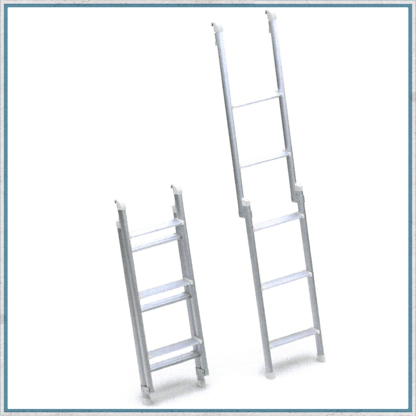 Lippert Folding Campervan Aluminum Bunk Ladder-Camper Interiors