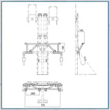 Double Seat Frame For Sprinter Crafter Ducato & Boxer